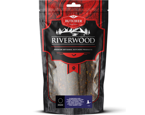 Riverwood Meat Strips Goose 150 grams