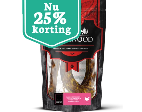 Riverwood Kalkoennekken 200 gram
