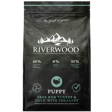 Riverwood Puppy - Kalkoen & Eend met Fazant