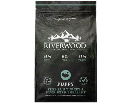 Riverwood Puppy - Truthahn & Ente mit Fasan