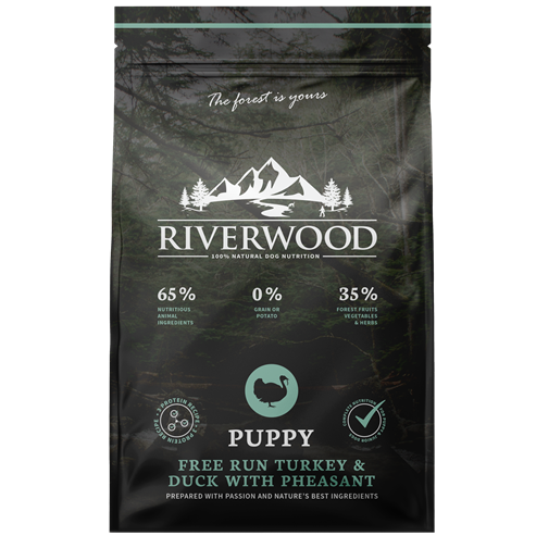 Riverwood Puppy - Truthahn & Ente mit Fasan