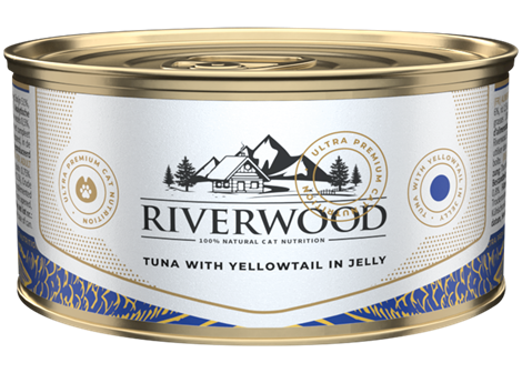 Riverwood Tonijn met Barnsteenmakreel 85 gram