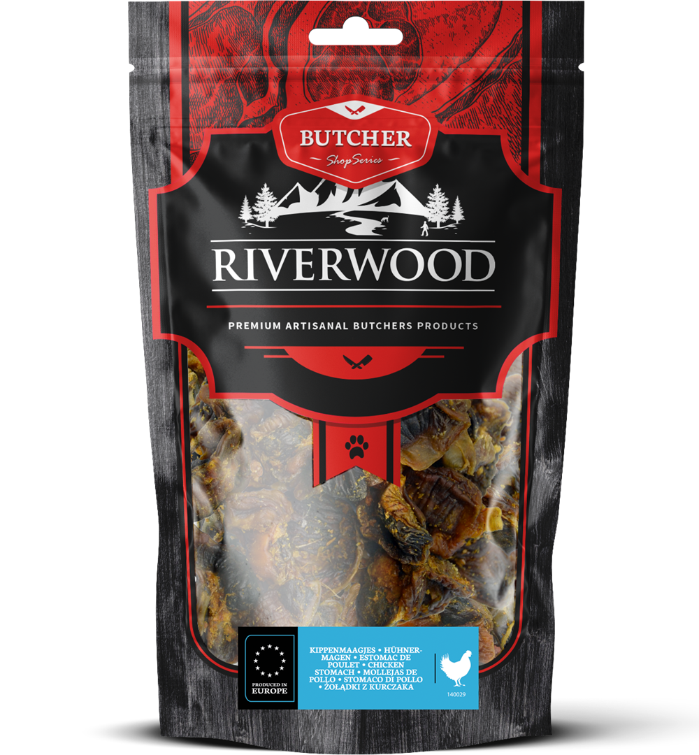 Riverwood Kippenmaagjes 150 gram