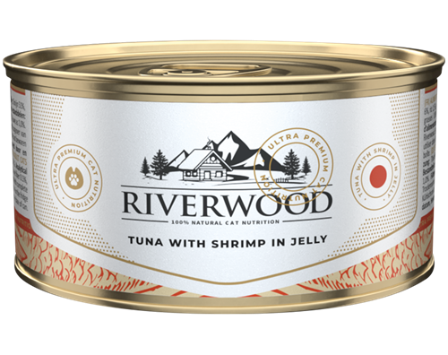 Riverwood Tonijn met Garnalen 85 gram