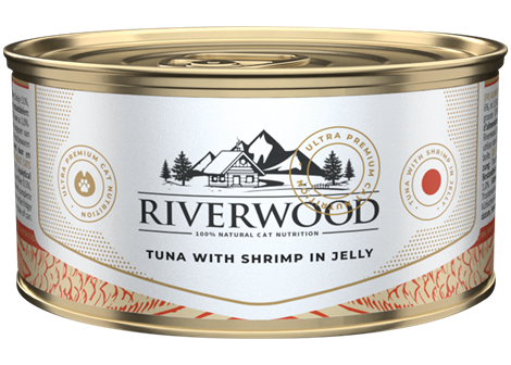 Riverwood Tonijn met Garnalen 85 gram