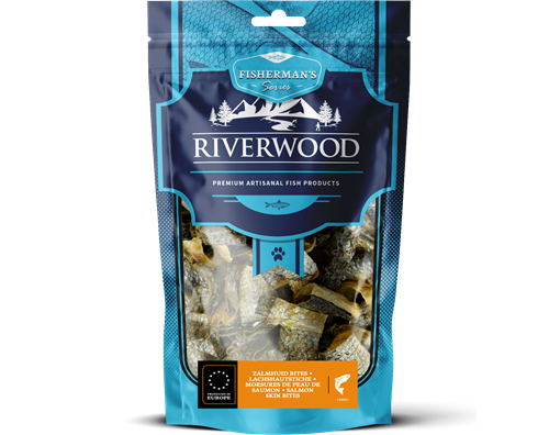 Riverwood Zalmhuid bites 100 gram