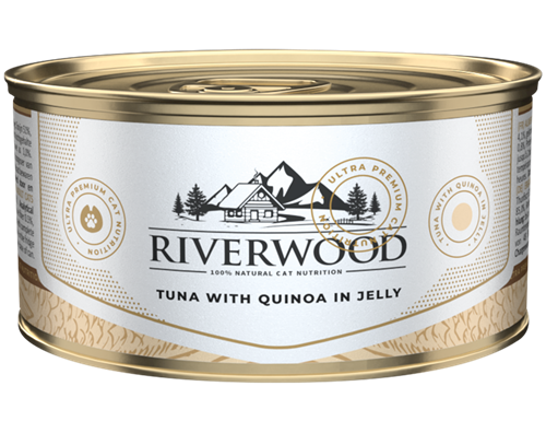 Riverwood Tuna With Quinoa in Jelly  85 grams