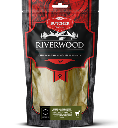 Riverwood Orejas de cabra sin pelo 100g