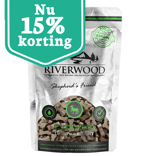 Riverwood snack Shepherd's Friend - Lamb & Rabbit 200 grams