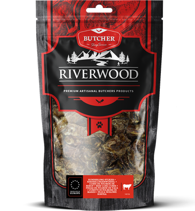 Riverwood Beef Lung Pieces 150 gram