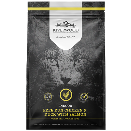 Riverwood Indoor Cat - Huhn & Ente mit Lachs