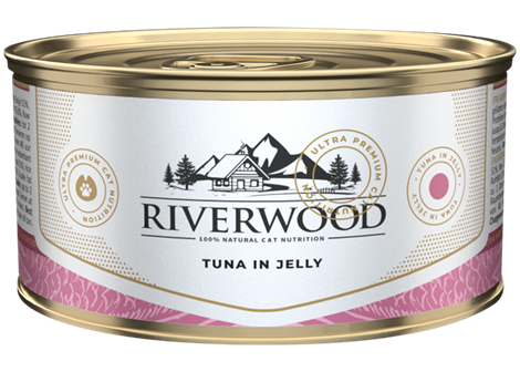 Riverwood Multipack wet food Sawfish, Sea bass Tuna 6x85 grams