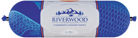 Riverwood natvoer Kabeljauw & Zalm Visworst 800 gram