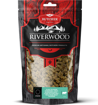Riverwood Wild Zwijn Vleestrainers 150 gram