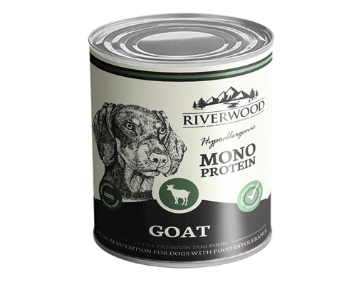 Riverwood wet food mono protein Goat 400 grams