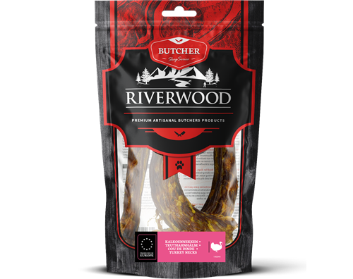 Riverwood Kalkoennekken 200 gram
