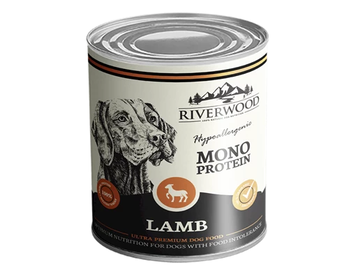 Riverwood natvoer mono proteïne lam 400 gram