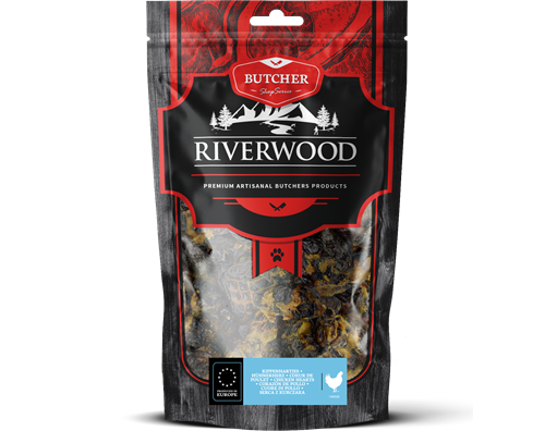 Riverwood Kippenhartjes 150 gram