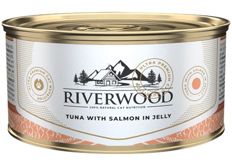 Riverwood Tuna With Salmon in Jelly 85 grams