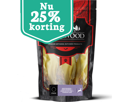 Riverwood Hertenoren 4 stuks