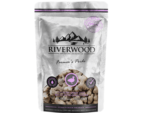 Riverwood Snack Farmer's Pride - Ente & Truthahn 200 Gramm