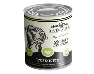Riverwood wet food mono protein turkey 400 grams