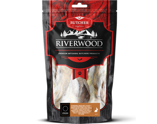 Riverwood Konijnenoren met vacht 100 gram
