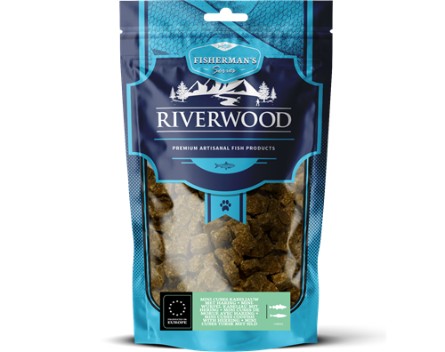 Riverwood Mini Cubes Kabeljauw met Haring 125 gram