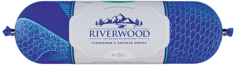 Riverwood natvoer Kabeljauw & Makreel Visworst 800 gram