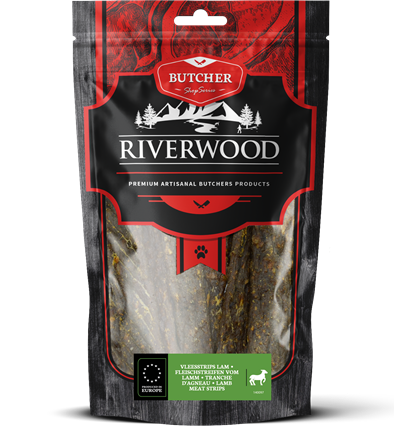 Riverwood Meat Strips Lamb 150 grams