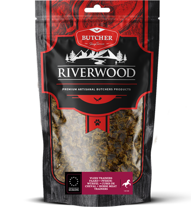 Riverwood Paard Vleestrainers 150 gram