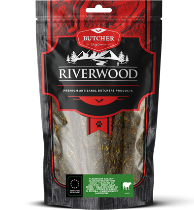 Riverwood Vleesstrips Lam 150 gram