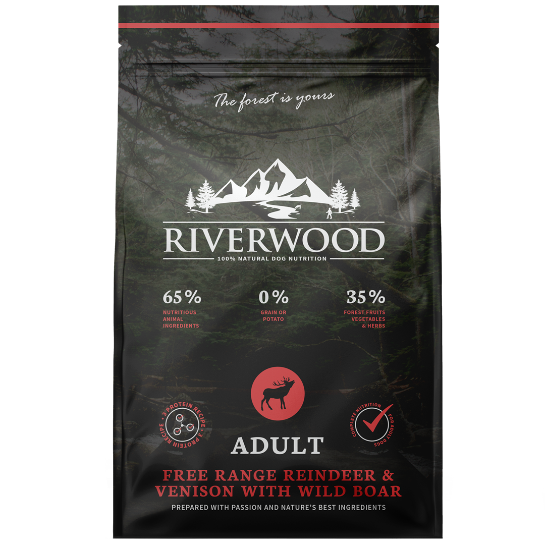 Riverwood Adult - Rendier en Hert met Wild Zwijn 12 kg