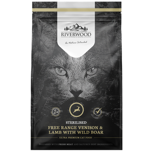 Riverwood Sterilized Cat - Venison & Lamb with Wild Boar