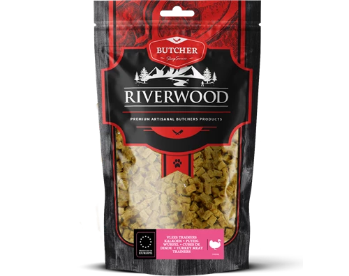 Riverwood Kalkoen Vleestrainers 150 gram