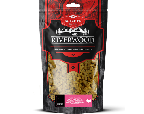 Riverwood Kalkoen Vleestrainers 150 gram