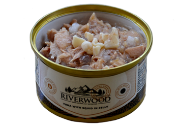 Riverwood Caviar For Cats Tuna With Squid Blikje