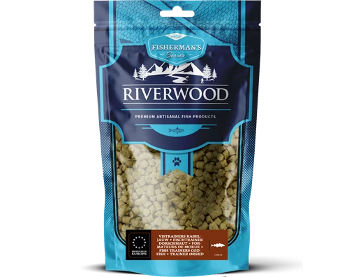 Riverwood Vistrainers Kabeljauw 125 gram