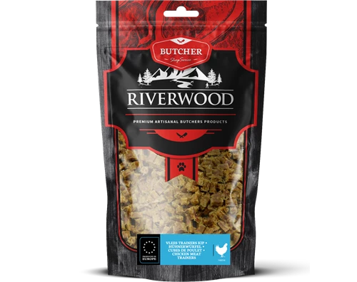 Riverwood Kip Vleestrainers 150 gram