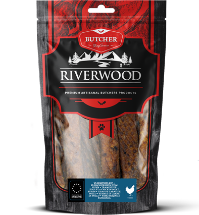 Riverwood Meat Strips Chicken 150 grams