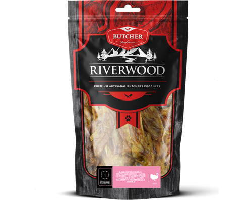 Riverwood Trüthahnflügel 200 Gramm