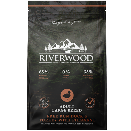 Riverwood Adult Large Breed - Ente & Truthahn mit Fasan