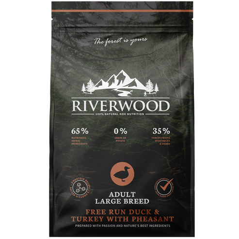 Riverwood Adult Large Breed - Duck & Turkey with Pheasant