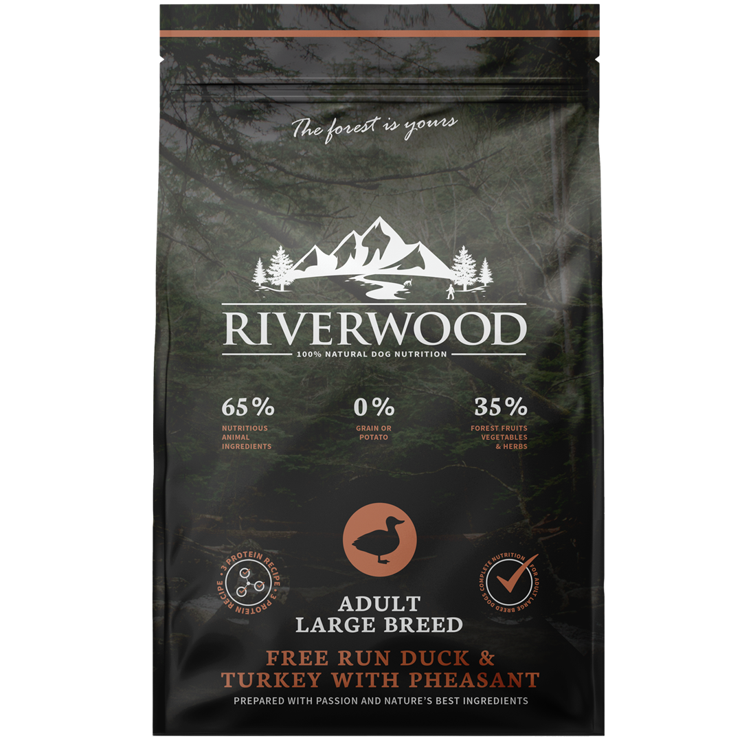 Riverwood Adult XL- Eend & Kalkoen met Fazant 2 kg