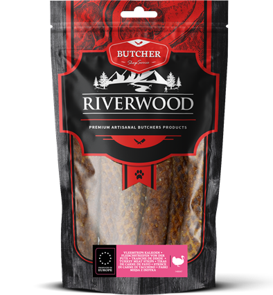 Riverwood Vleesstrips Kalkoen 150 gram