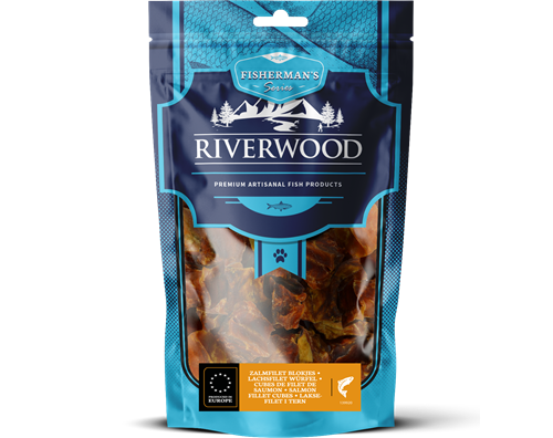 Riverwood Zalmfilet Blokjes 100 gram