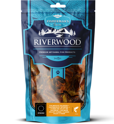 Riverwood Zalmfilet Blokjes 100 gram